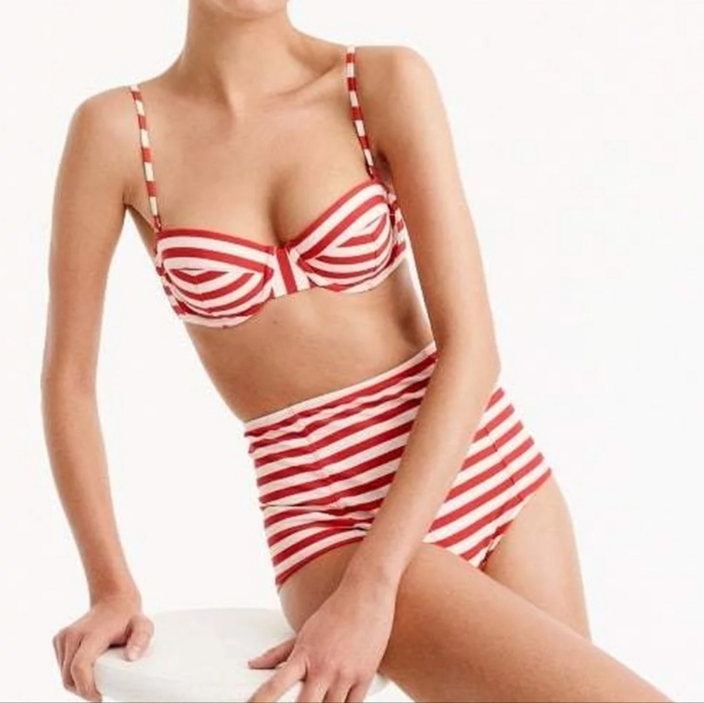 J.Crew Red Bikini Set